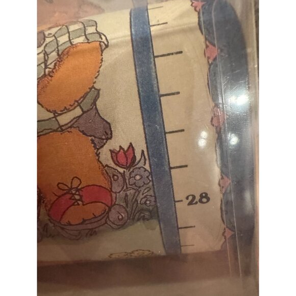 🐻 Vintage 1985 C.R. Gibson "Scaling New Heights" Growth Chart - Picture 7 of 15